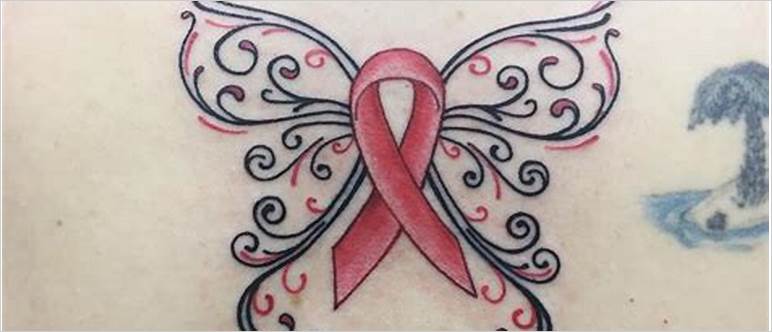 Breast cancer chest tattoos